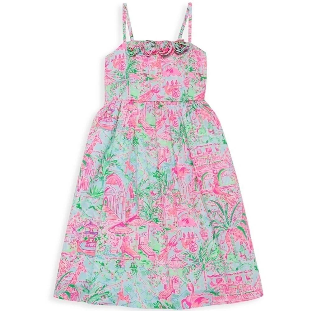 Lilly Pulitzer Bellamy Print MIDI dress size 5